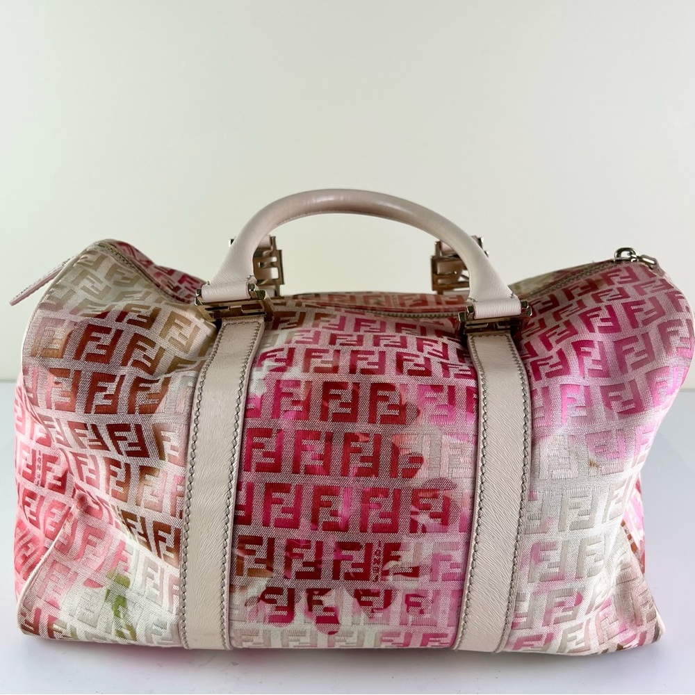 FENDI ROSE CANVAS BAG - Picture 7 of 12